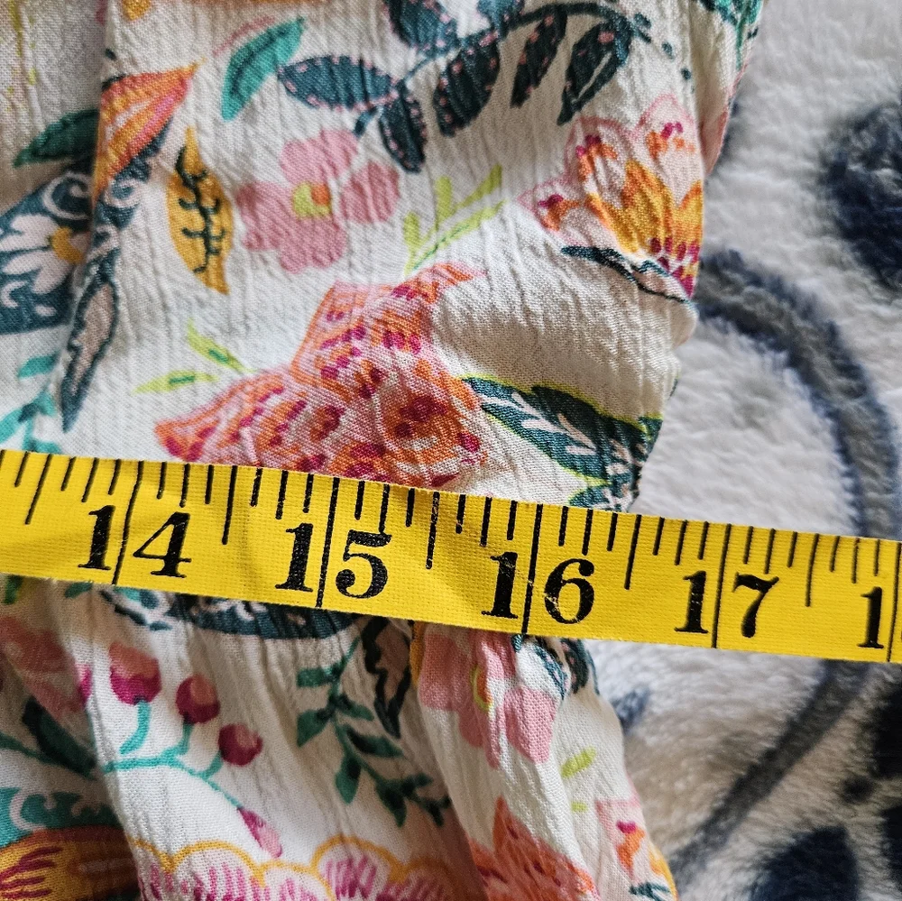 Floral halter dress. Size L - Picture 7 of 8